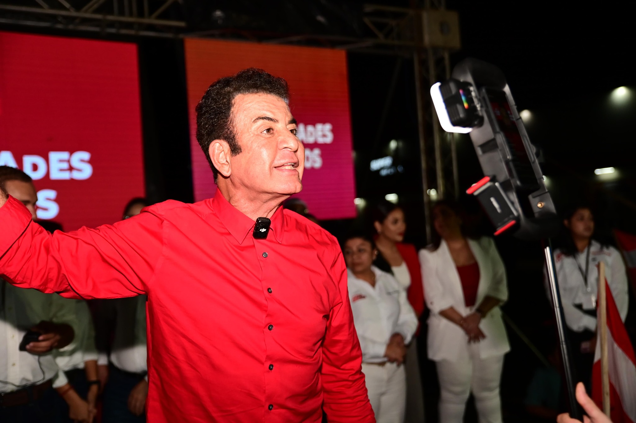 Nasralla propone un bloque nacional ante supuestas maniobras oficialistas para frenar elecciones