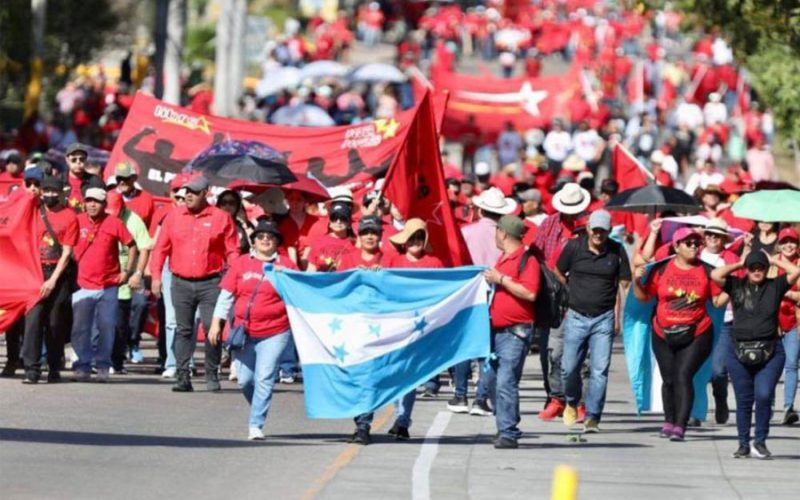 El socialismo y el rechazo ciudadano protagonizan la campaña electoral de LIBRE en Honduras